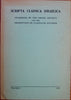 Scripta Classica Israelica Yearbook Israel Society Classical Studies Vol I. 1974