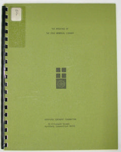 Donat, Nafi. The Archives of the Case Memorial Library