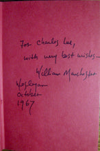 Load image into Gallery viewer, William Manchester, The City of Anger, Author signed copy