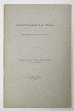 Load image into Gallery viewer, Lee, Thomas Amory. Colonel Jeremiah Lee, Patriot