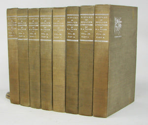 Taine, H. A. History of English Literature, 4 vols in 8, complete (Edinburgh Limited Edition)