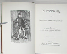 Load image into Gallery viewer, Alger. Number 91; or, The Adventures of a New York Telegraph Boy (Westgard Limited Edition)