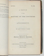 Load image into Gallery viewer, Tracts of the American Unitarian Association: First Series, Vol. XIX. (1846)