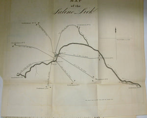 Meigs, Josiah. Boundaries of the Reservation for Wabash Saline Reservation, Map (1816)