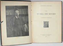 Load image into Gallery viewer, Pannunzio, Guglielmo. La Russia dei Soviet (1922)