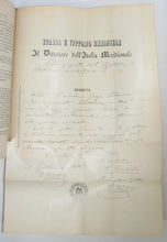 Load image into Gallery viewer, Crispi, Francesco. I MILLE (da document dell&#39; archivio Crispi) 1911