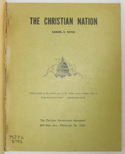 Load image into Gallery viewer, Boyle.  The Christian Nation: Covenanter Study of the Kingship of Christ
