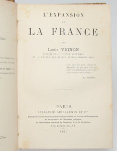 Vignon, Louis. L'Expansion de la France (1891)