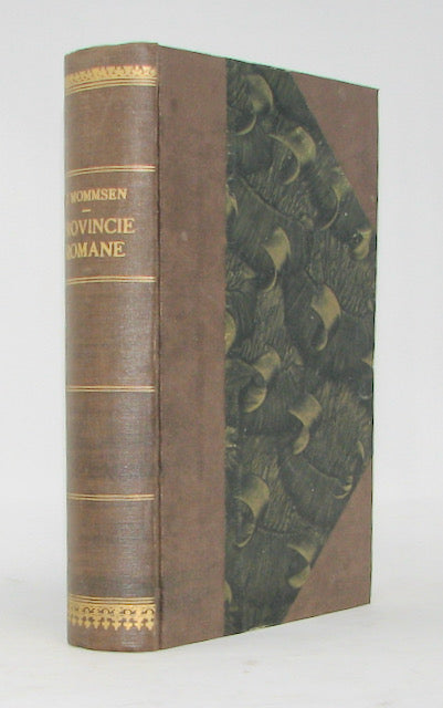 Mommsen, Teodoro. Le Provincie Romane da Cesare a Diocleziano (1885)