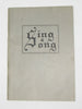 Sing A Song (Book I) Campaign Hymns Used by the Taylor Evangelistic Party, Pasadena, California