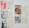 Soriac, André. WWI Postcards with Poems, 17 pieces
