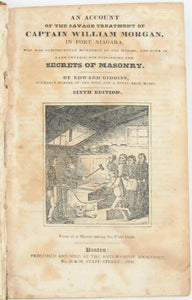 Collected volume of 19 Anti-Masonic pamphlets  (1827-1833)