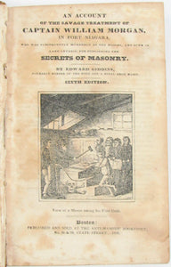 Collected volume of 19 Anti-Masonic pamphlets  (1827-1833)