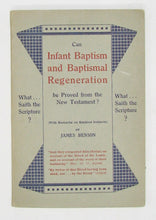 Load image into Gallery viewer, Benson. Church of Ireland Cannot Prove Infant Baptism from the Bible (1935)
