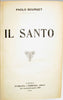 Bourget, Paulo. Il Santo e Il Discepolo (1914)