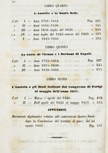 Load image into Gallery viewer, Bianchi. Storia della Politica Austriaca rispetto ai Sovrani ed ai Governi Italiani dall&#39;anno 1791 al Maggio del 1857