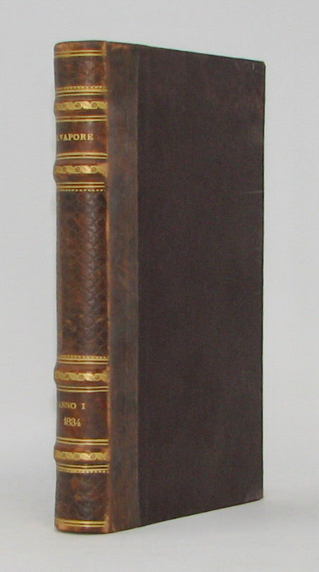 Il Vapore giornale istruttivo e dilettevole legato con Passatempo per Le Dame. 1834 - 1838