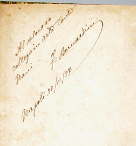 Bernardini. Rupe Tarpea, dramma in quattro atti [firmato dall'autore]
