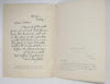 Swinburne. A Letter by Algernon Charles Swinburne on Learning that Kate Greenaway had Died