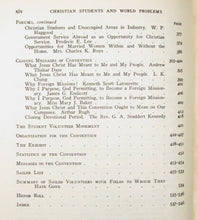 Load image into Gallery viewer, Report of the Ninth International Convention of the Student Volunteer Movement for Foreign Missions (1923)