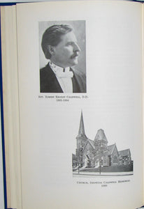 The Book of Remembrance 1862-1962: First Presbyterian Church of Winston-Salem, North Carolina
