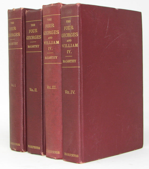 McCarthy. History of the Four Georges and William IV. (4 volume set)