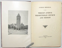 Load image into Gallery viewer, Jubilee Memorial of the Throop Avenue Presbyterian Church and Mission (1899) Brooklyn