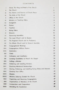 Proposed Form of Government of the Orthodox Presbyterian Church (1977)