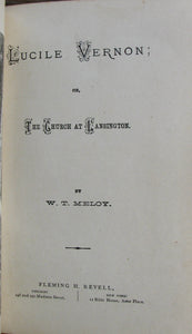Meloy, W. T. Lucile Vernon; or, The Church at Lansington