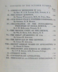 Atwater, Lyman H.; Smith, Henry B.  The Presbyterian Quarterly and Princeton Review. New Series Vol. V