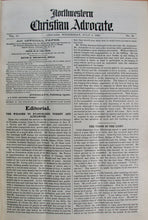 Load image into Gallery viewer, Northwestern Christian Advocate, Vol. 51, July 1, 1903 - December 30, 1903. 52 issues bound