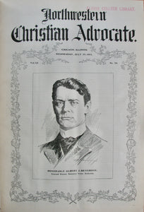 Northwestern Christian Advocate, Vol. 51, July 1, 1903 - December 30, 1903. 52 issues bound