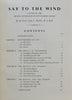 Weller, John C. Say to the Wind: The Revival of Religion in Nottingham, 1780-1850
