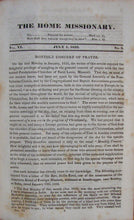 Load image into Gallery viewer, Peters, Absalom. The Home Missionary, and American Pastor&#39;s Journal. Vol. VI., VII., VIII. 1833-1836