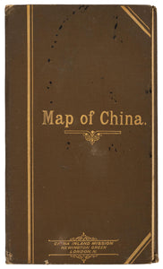 [CHINA] A Map of China Prepared for the China Inland Mission, ca. 1895